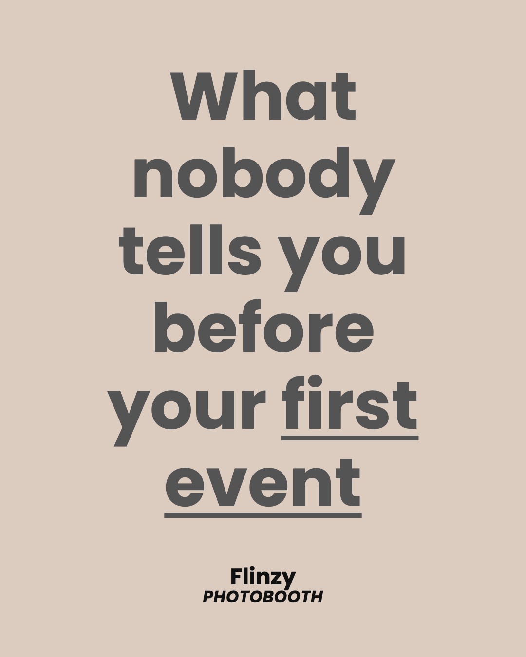 What Nobody Tells You Before Your First Photo Booth Event