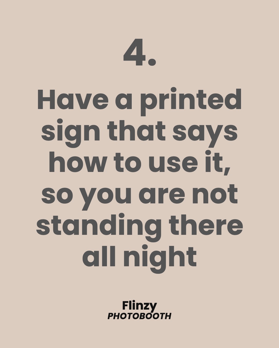 Have a printed sign that says how to use it, so you are not standing there all night