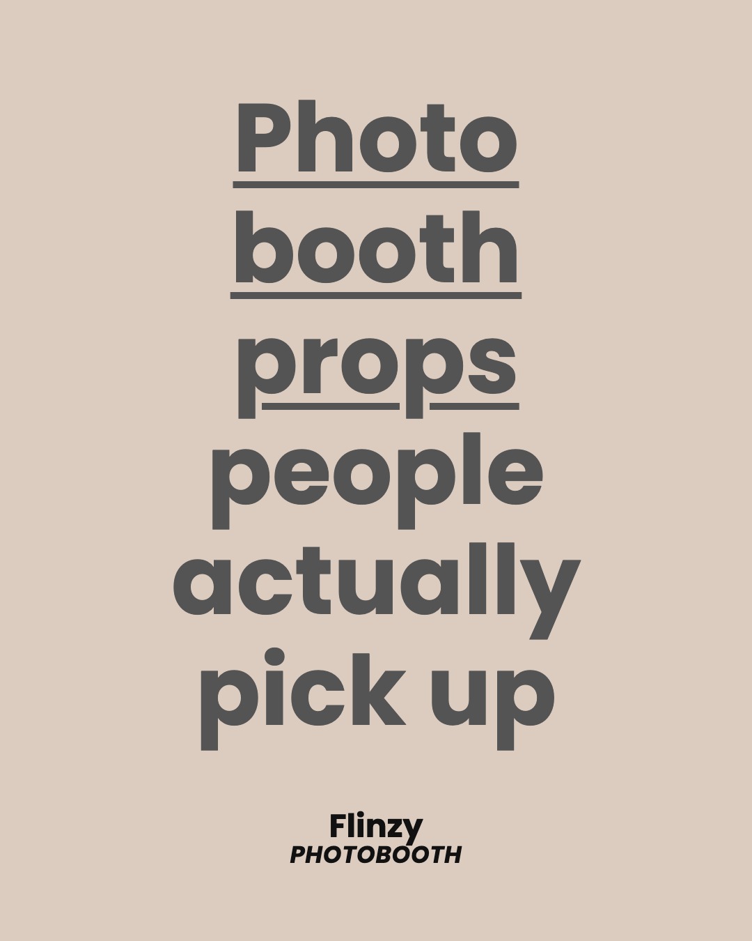 Photo Booth Props People Actually Use