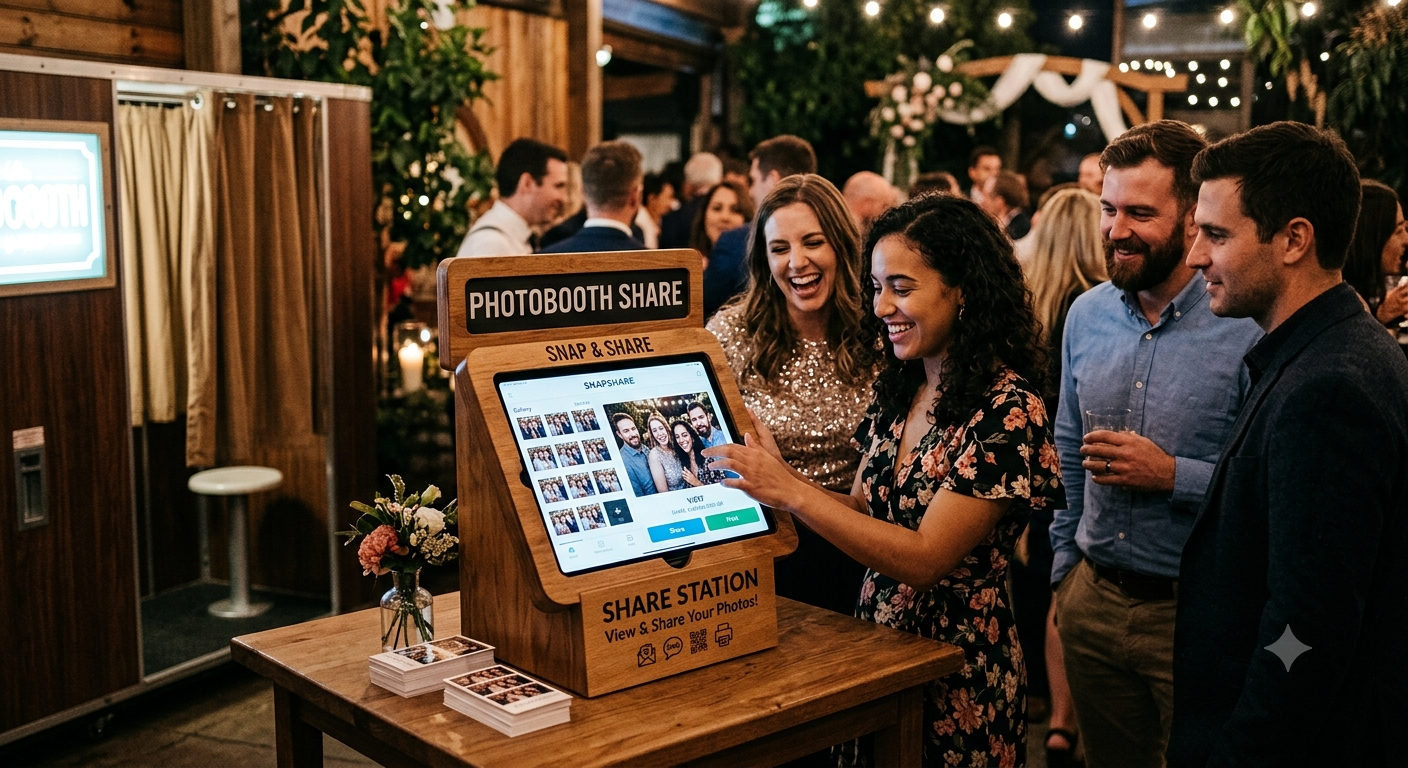 FlinzyShare share station at an event
